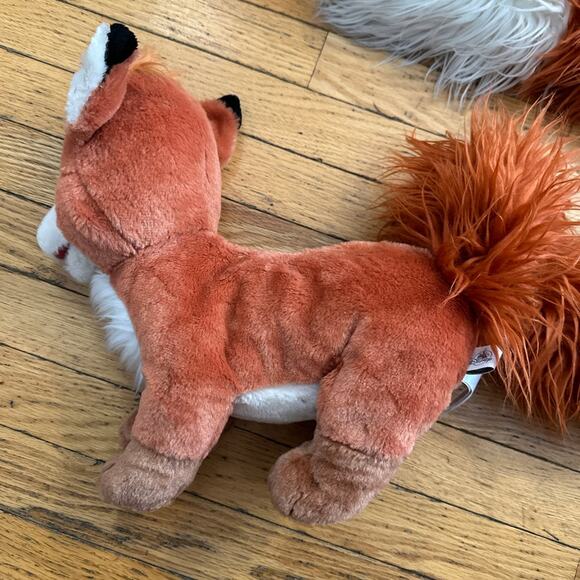Disney Parks Fox & The Hound Todd 11" Plush 42" Long Tail Boa - Picture 3 of 7